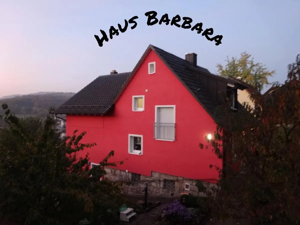 Апартаменты Ferienwohnung Haus Barbara Бад-Брюккенау